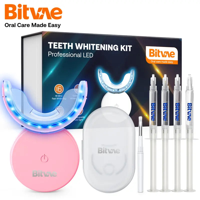 Bitvae Teeth Whitening Kit LED Light W/22% Oral